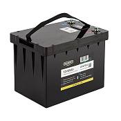 Литиевый тяговый аккумулятор Gelbert LiFePO4 (12V/80Ah/80А/600Wh) BT/Display